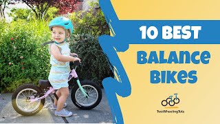 10 Best Balance Bikes for Toddlers amp Kids Video Demo [upl. by Ynnav]