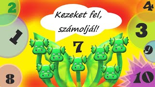 Számolós dal  Kezeket fel számoljál [upl. by Faye]