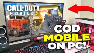 How to Play Call of Duty Mobile on PC Tutorial  Download and Install [upl. by Devora]