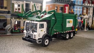 First Gear Mack MR Wittke Superduty Front Load Garbage Truck [upl. by Veator]