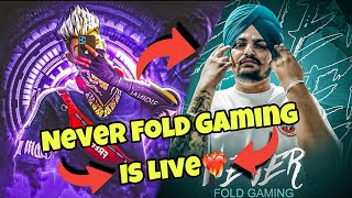 Free Fire Max Live With Never Fold Gaming  Road To 500K🎯Booyah❤️‍🔥 freefirelive shortsfeed [upl. by Aicilra]