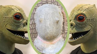 Molding A Bossk Mask From Star Wars [upl. by Harriette760]