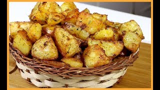 Batata Crocante Temperada de Forno [upl. by Corrianne77]