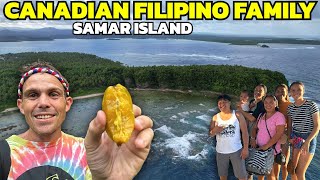 CANADIAN FILIPINO FAMILY SURPRISE  Island Life In Samar Philippines [upl. by Ellives]