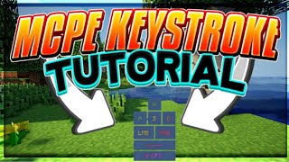 HOW TO GET KEYSTROKES IN MCPE [upl. by Neeli]