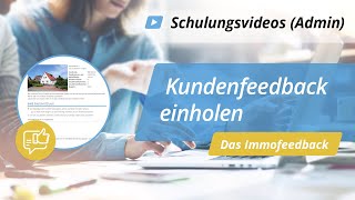 Immofeedback konfigurieren und nutzen  onOffice Software [upl. by Breger]