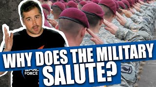 History of the military salute [upl. by Savitt875]