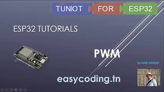 ESP32 tutorial A09 PWM [upl. by Luahs697]