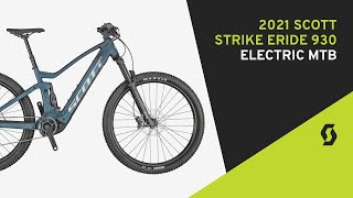 2021 Scott Strike eRIDE 930 Electric Mountain Bike [upl. by Carnahan]