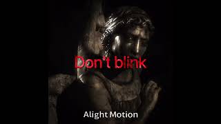 Don’t Blink  Doctor Who Scary Weeping angels Edit [upl. by Aohk]