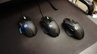 Logitech G502 Lightspeed wireless review  Comparison with G502 and G502 HERO  By TotallydubbedHD [upl. by Virgel63]