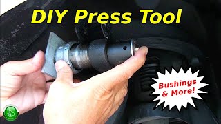 How To Replace Control Arm amp Trailing Arm BushingsDIY Tool [upl. by Husein]