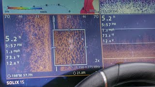 How to Use HighFrequency Side Imaging to Find Panfish [upl. by Auqined430]