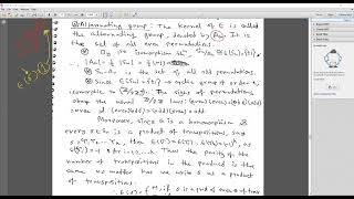 transpositions and odd permutations [upl. by Stroup401]