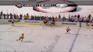 Bruins win the Winter Classic at Fenway 1080p HD [upl. by Eseuqram]