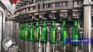 18000bh beer filling machine [upl. by Shelli]