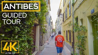 Discovering Antibes with a Local Guide  4K Guided Walking Tour in Ancient City of French Riviera [upl. by Melamed]