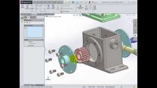 Creating an Exploded View Using SOLIDWORKS 2015 [upl. by Hapte]