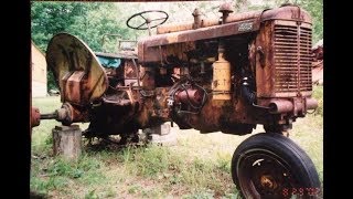 MinneapolisMoline Prototype 445 Tractor X231 Restoration  Part 1 [upl. by Aihseya]