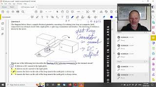 VCAA 2021 Physics Exam  Section A Question 610 [upl. by Towny]