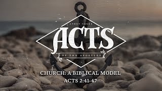 October 20 2024  Church A Biblical Model  Brett Meador [upl. by Wahl]