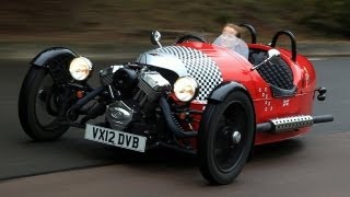 Morgan 3 Wheeler video review  autocarcouk [upl. by Edina224]