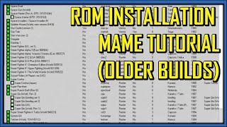 MAME Tutorial  ROMs BIOS amp CHD MAME Installation Tutorial OLDER VERSIONS  MAME Emulator How To [upl. by Obala168]