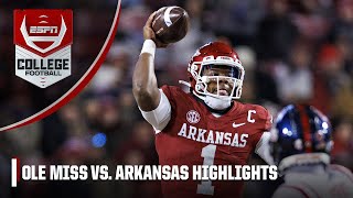 Ole Miss Rebels vs Arkansas Razorbacks  Full Game Highlights [upl. by Novak]