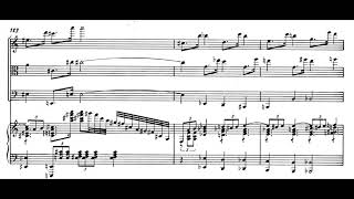 Gustav Mahler  Piano Quartet 1876 ScoreVideo [upl. by Utta642]