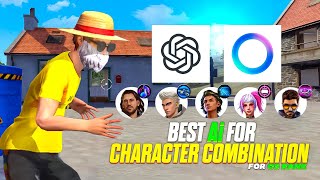 Which is Best Ai for Best Character combination in cs rank  ChatGPT or Meta [upl. by Lletnom]