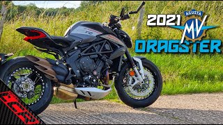 2021 MV Agusta Dragster  First Ride Review [upl. by Nellek]