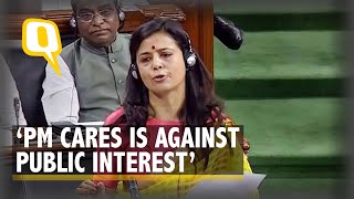 Mahua Moitras Powerful Parliament Speech Wins The Internet  The Quint [upl. by Luht]