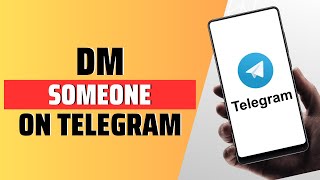 How to DM someone on telegram [upl. by Pearson743]