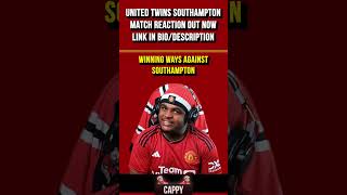 NEW UNITED TWINS VIDEO OUT NOW 🔴 SOUTHAMPTON MATCH REACTION 📹 [upl. by Conners]