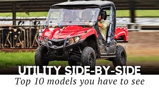 10 Best Utility SideBySides and Recreational UTVs for Work and Play [upl. by Dumond]