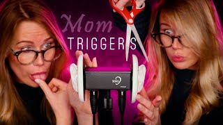 ASMR  5 different Mom Triggers  3Dio Ear Attention  Isabel imagination sponsored by Raycon [upl. by Leahcam]