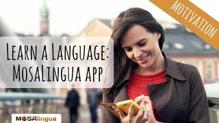 Your Personal Language Coach to Learn a Language  MosaLingua app [upl. by Feldman548]