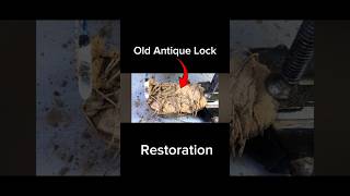 110 Year Old Lock Restoration🔐restorationlock [upl. by Venita506]