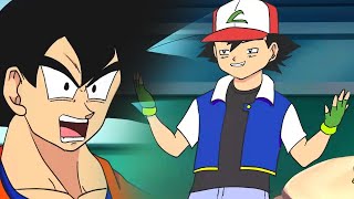 Goku vs Ash RAP BATTLE [upl. by Carlisle630]