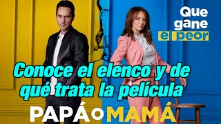 Papá o Mamá Estreno todo sobre la película con Mauricio Ochmann y Silvia Navarro [upl. by Llenil691]