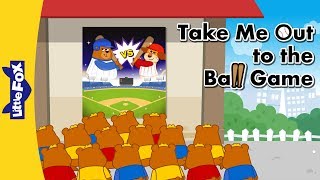 Take Me Out to the Ball Game 2  Nursery Rhymes  Classic  Little Fox  Animated Songs for Kids [upl. by Deeanne]