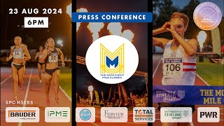 The Monument Mile Classic Press CONFERENCE 2024 [upl. by Llechtim23]