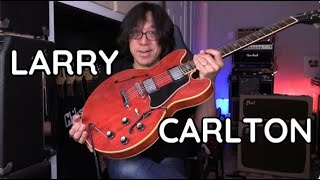 Larry Carlton Style  Triad Approach [upl. by Iclek]