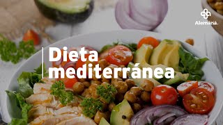 ¿En que consiste la dieta mediterránea I Clínica Alemana [upl. by Aehs]