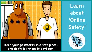 BrainPOP UK  Online Safety [upl. by Latea422]