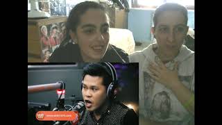 Marcelito Pomoy  The Prayer Italian Video Reaction [upl. by Aizirk]