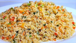 SEASONED RICE  recipe perfect side dish [upl. by Sibeal]