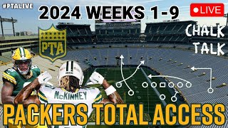 Packers Total Access Live  Chalk Talk Green Bay Packers 2024 Highlights [upl. by Norrabal]