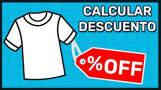 CALCULAR DESCUENTO de un PRODUCTO CALCULAR OFERTA de  Descuento [upl. by Lodovico258]