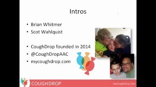 CoughDrop AAC App Training [upl. by Onnem]